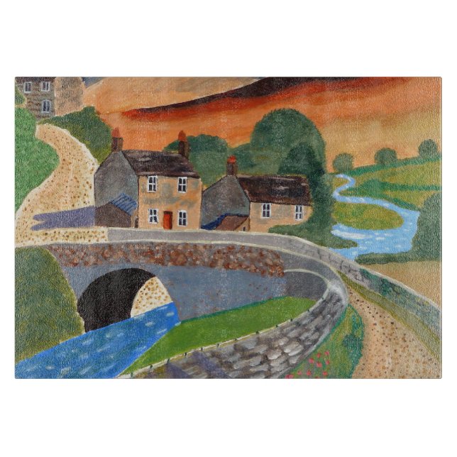 Scottish Highlands Cutting Board (Front)