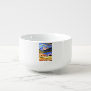 Scottish Highlands dinner bowl