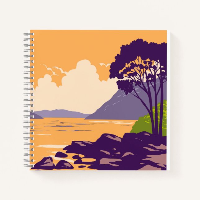 Scottish Highlands Notebook (Front)