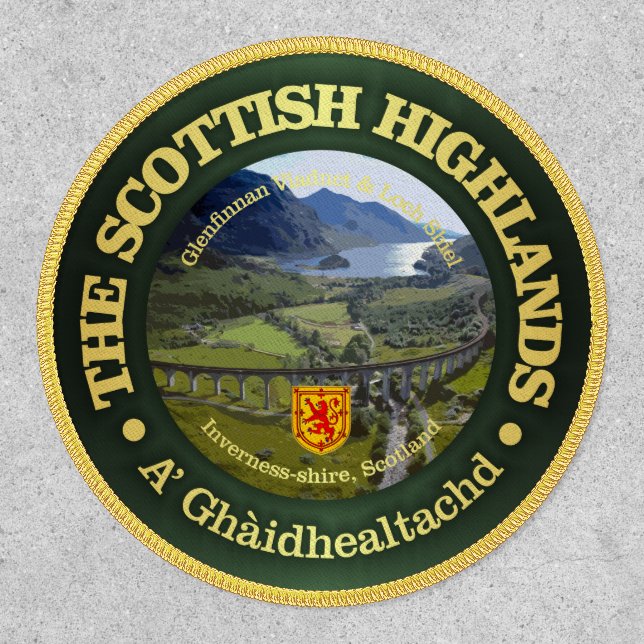 Scottish Highlands  Patch (Front)