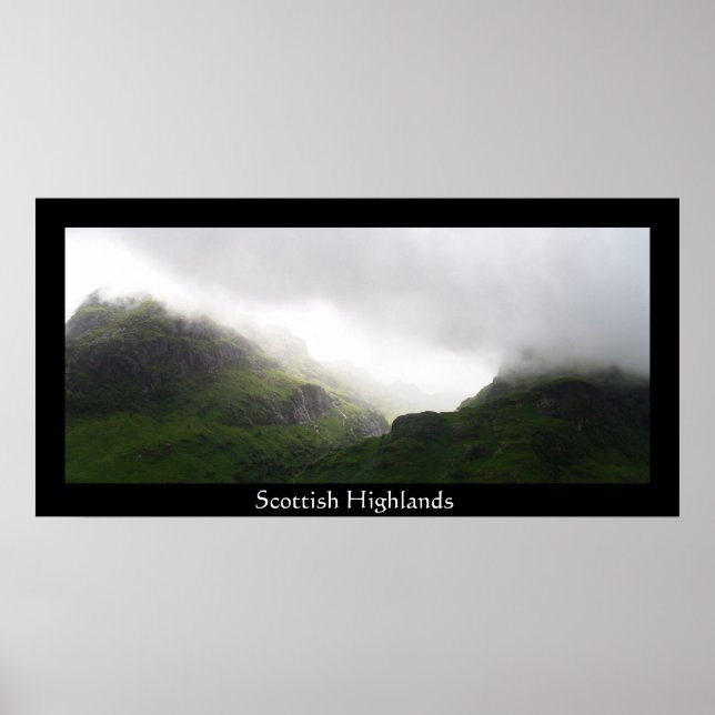 Scottish Highlands Poster (Front)