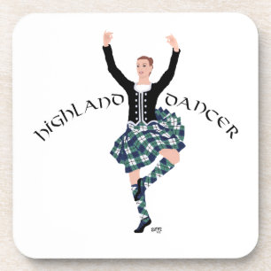 Scottish Higland Dancer - Fling Drink Coaster
