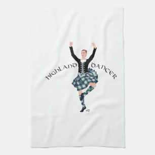 Scottish Higland Dancer - Fling Towel