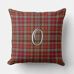 Scottish Home Clan Ogilvie Ogilvy Tartan Plaid Throw Pillow