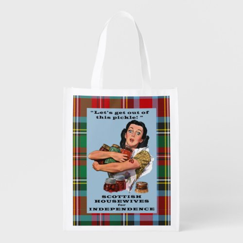 Scottish Housewives for Independence Tartan Bag