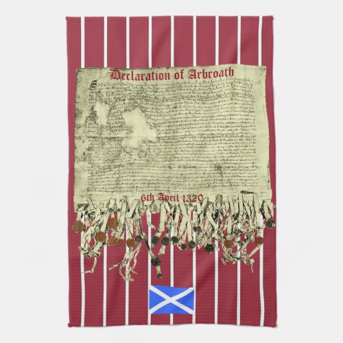 Scottish Independence Arbroath Declaration T Towel