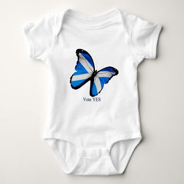 Scottish Independence Baby Bodysuit (Front)