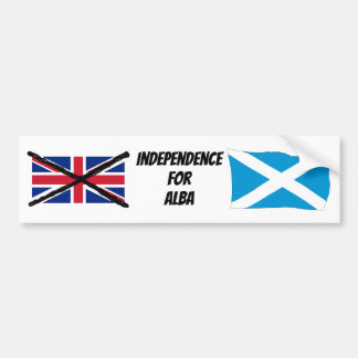 Scottish Independence bumper sticker