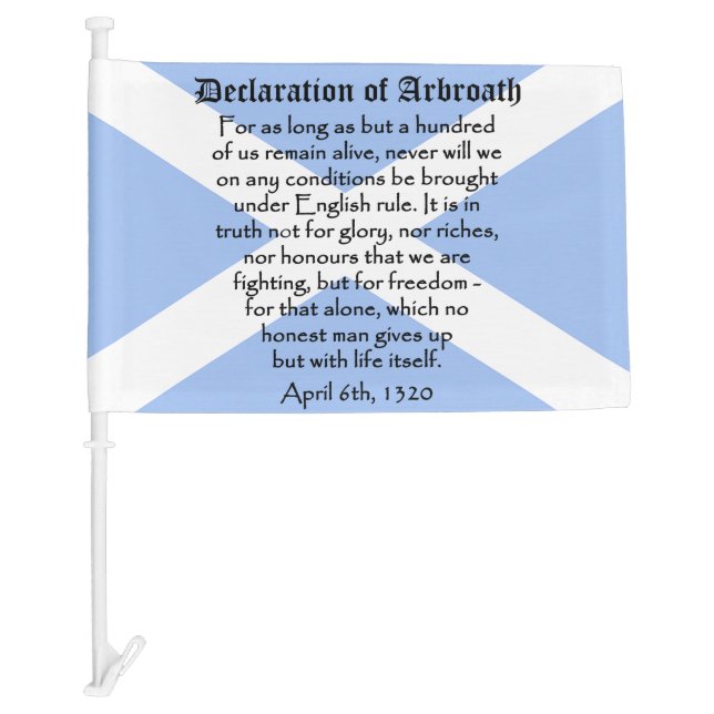 Scottish Independence Declaration of Arbroath Flag (Front)