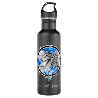Scottish independence - Scotland Forever Unicorn 4 Stainless Steel Water Bottle