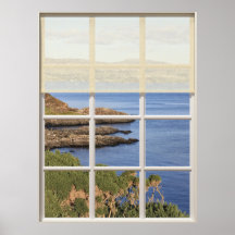 Scottish Island View from Window