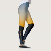 Scottish Isles Sunrise Leggings