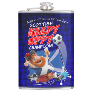 Scottish Keepy Uppy Champion Flask
