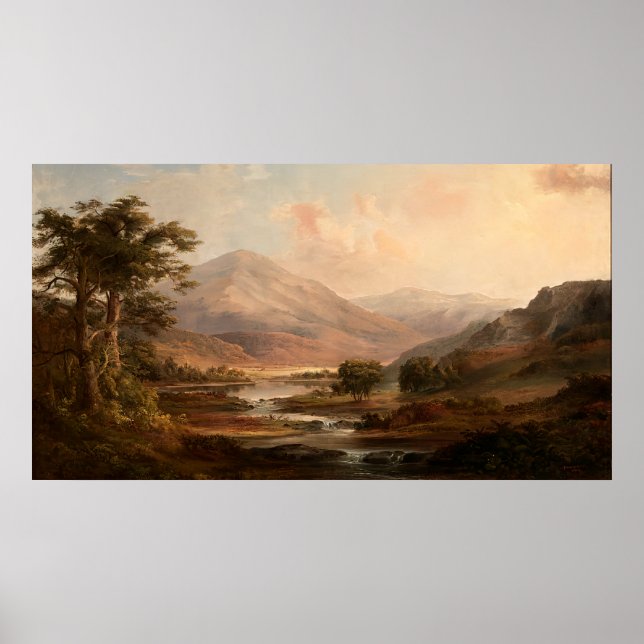 Scottish Landscape Poster (Front)