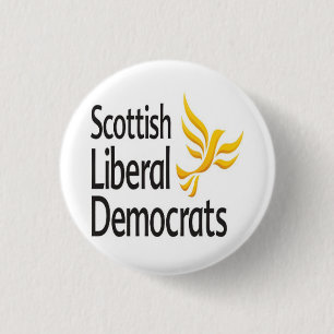 Scottish Liberal Democrats Logo Button