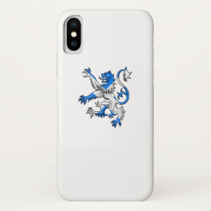 Scottish Lion In St. Andrew’s Colors iPhone X Case