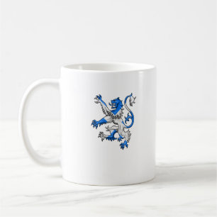 Scottish Lion In St. Andrew’s Colors Coffee Mug
