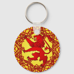 Scottish Lion Keychain
