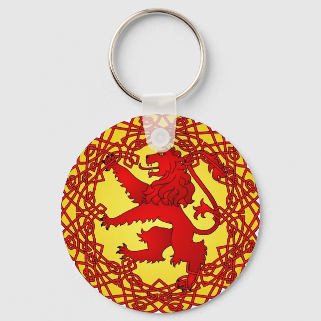 Scottish Lion Keychain (Front)