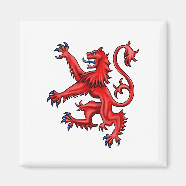 Scottish Lion Rampant Magnet (Front)