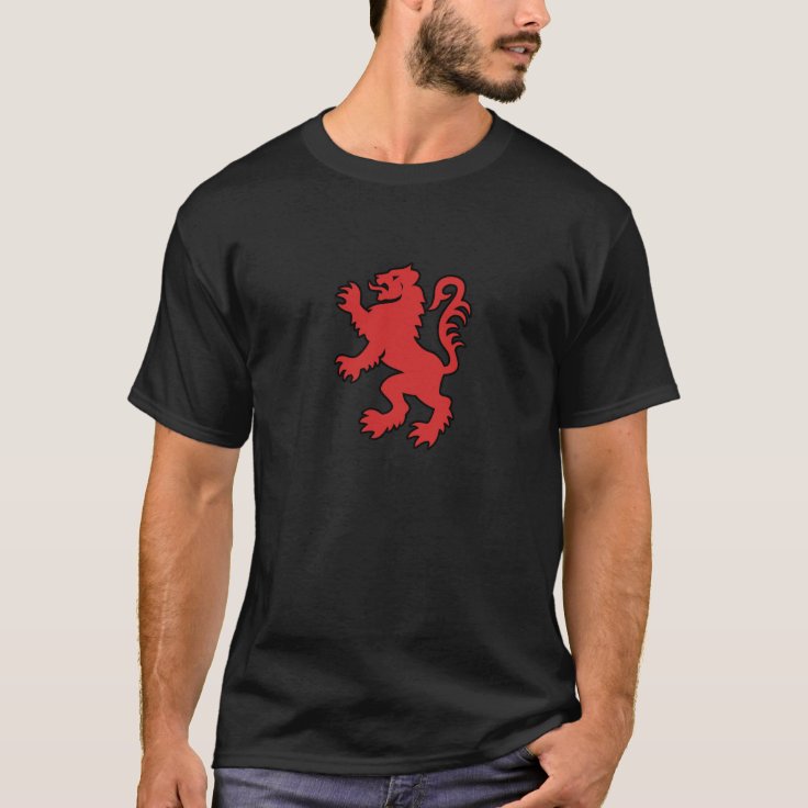 lion rampant t shirt