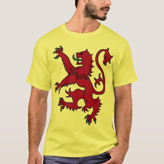 lion rampant t shirt