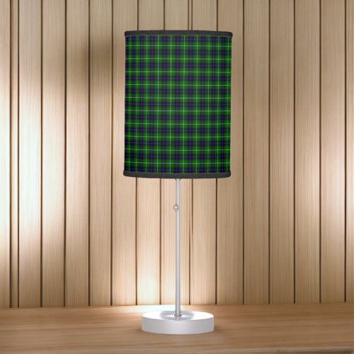 Scottish MacDonald Tartan  Table Lamp