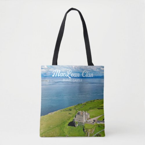 Scottish MacLean  MacLain Clan Duart Castle Tote Bag