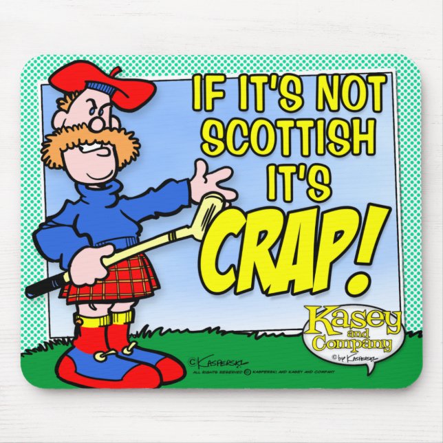 Scottish Mouse Pad (Front)
