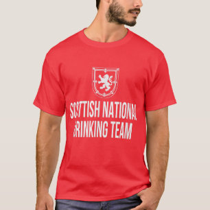 Scottish National Drinking Team National Pride Bee T-Shirt