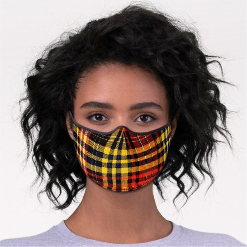 Scottish Ogilvie clan tartan Premium Face Mask