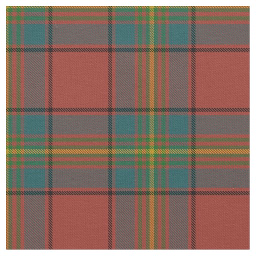 Scottish Oliver Plaid Red Tartan Fabric
