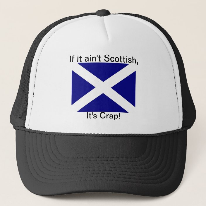 scottish flag hat