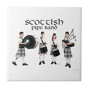 Scottish Pipe Band Tile