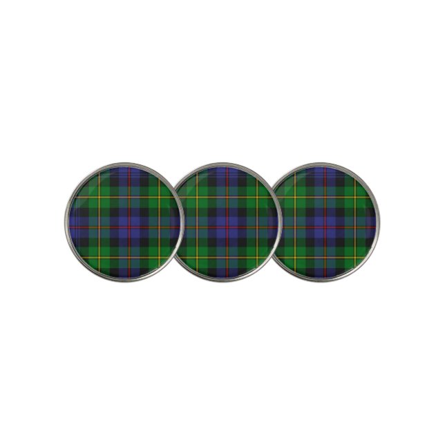 Scottish Plaid, Baillie Wm. Wilson, Golf Ball Marker (3 Up)