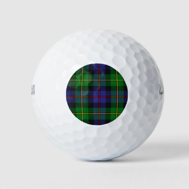 Scottish Plaid, Baillie Wm. Wilson, Golf Balls (Front)