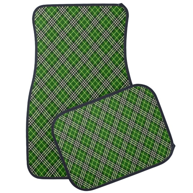 scottish plaid car mats (Set)