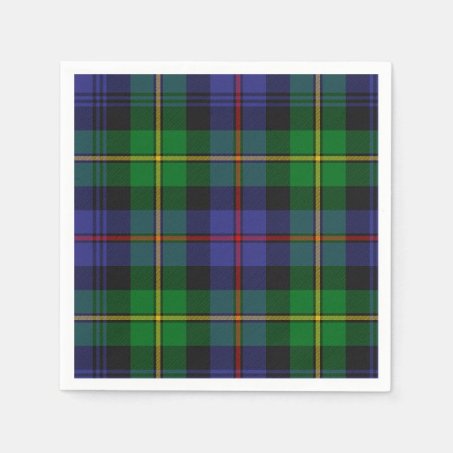 Scottish Plaid Napkins (Front)