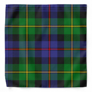 Scottish Plaid Pattern Bandana