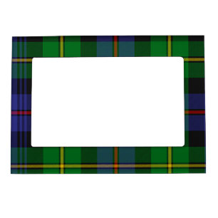 Scottish Plaid Pattern Magnetic Frame