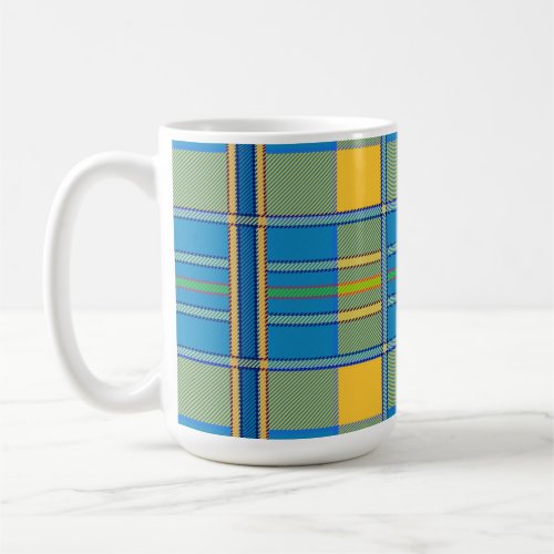 scottish plaid tartan coffee mug