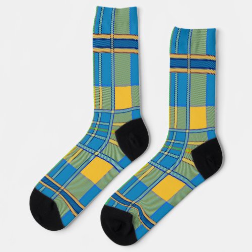 scottish plaid tartan socks