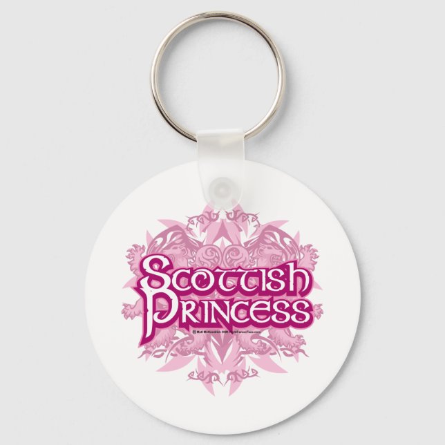 Scottish Princess Keychain (Front)