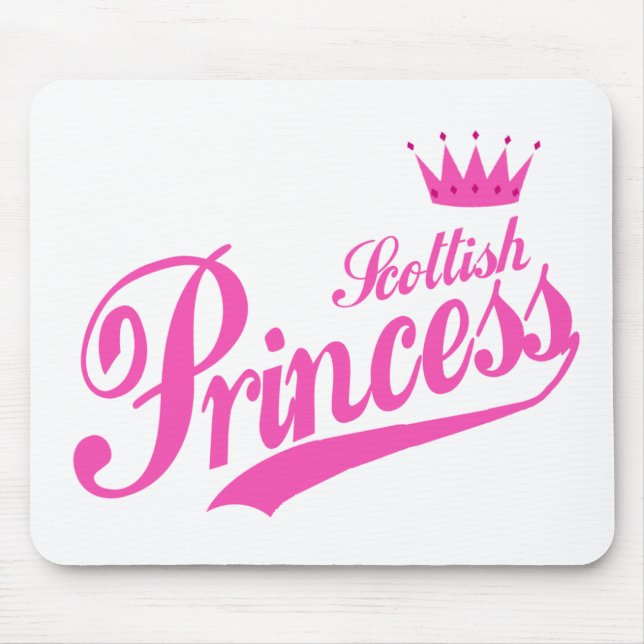 Scottish Princess Mouse Pad (Front)