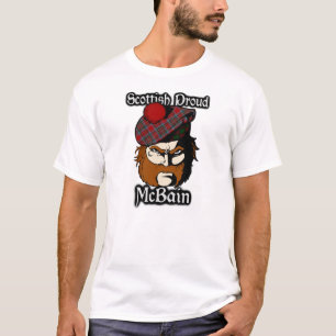 Scottish Proud Clan McBain MacBain Tartan T-Shirt