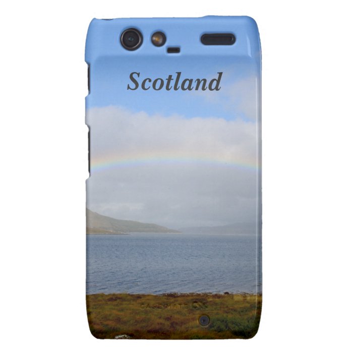 Scottish Rainbow Droid RAZR Cases