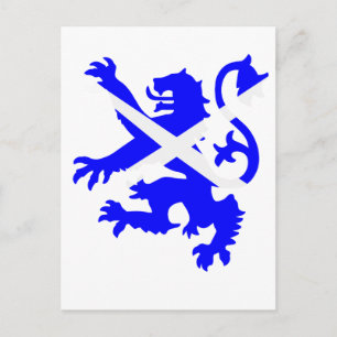 Scottish Rampant Lion Postcard