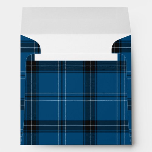 Scottish Ramsay Blue Tartan Envelope