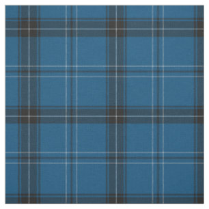 Scottish Ramsay Blue Tartan Fabric
