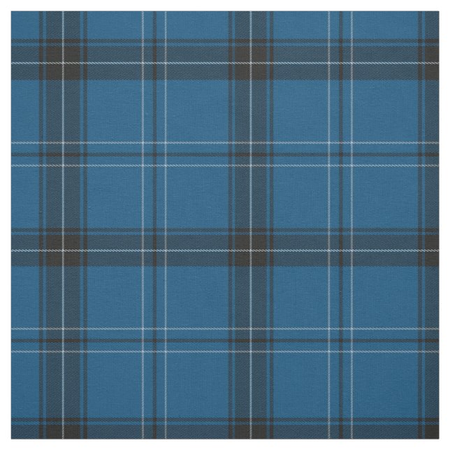 Scottish Ramsay Blue Tartan Fabric (Swatch)